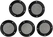 5pcs Speaker Subwoofer Grill, Black