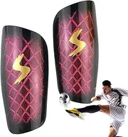 Soccer Calf Guards, Breathable Adults Shin Guard Sleeves, High-Strength Calf Protectors, Lower Leg Protective Gear for Futsal, Baseball