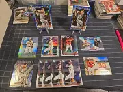 (2) 2021 Bowman Chrome Sapphire Colton Cowser 1st & Bowman Refractors ,12 Ct Lot