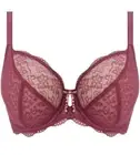 Freya Women's Fancies Underwire Plunge Bra 38DD Plum NWT