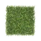 20" Artificial Olivia Buxus Mat Wall Hedge Decor Privacy Panel for Home Office