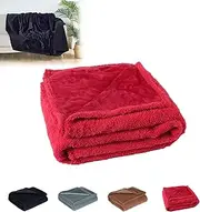 Boonger Blanket Waterproof, Boonger Blanket, Love Blankets for Couples Waterproof, Soft Plush Reversible Blanket Washable, Waterproof Blanket for Bed Couch Sofa (S(27.9 * 39.3 in),Red)