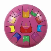 8 Inch 11 Note Steel Tongue Drum Hand Pan Drumstick Percussion Music Instrument