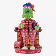 Phillie Phanatic Philadelphia Phillies Holiday Mascot Bobblehead MLB Baseball