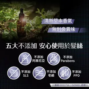 【美吾髮】BLACKVERSE賦活喚黑 賦黑調理染髮凝露400ml_深棕/咖啡棕(單/2入賣場)何首烏/頭皮養護