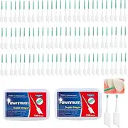 300PCS Soft Toothpick, Dental Toothpicks Brush Between Teeth, Disposable Dental Picks FLOSS for Teeth Cleaning, interdental FLOSSER Picks Teeth Cleaning Tool with Portable case for Adult and Children