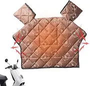 Scooter Winter Blanket | Windproof Waterproof Leg Lap Apron Cover - Leg Cover Winter Waterproof, Scooter Blanket for All Scooters, Motorcycle Warm Leg Cover