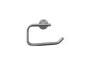 Dolphy Space Saving Heavy Stainless Steel Toilet Roll Holder - Silver