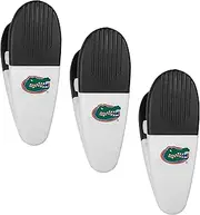 Sports NCAA Florida Gators Unisex Fan Shop Mini Chip Clip Magnets, 3 pk, Team Colors, One Size
