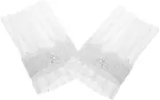 [JEWEDECO] Fashionable Ruffle Cuff Wrist Cuffs Detachable Hand Sleeves for Women Steampunk Wrist