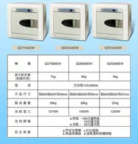 在飛比找Yahoo!奇摩拍賣優惠-【全揚】【東元TECO】6公斤不銹鋼乾衣機PTC自動控溫 冷