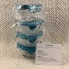 Lock n Lock 8 Pc Food Storage Container Set & Lids Spearmint Teal Blue BPA Free