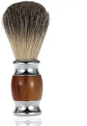 Professional Pure Badger Hair Shaving Brush Resin Handle Barber Salon Men Facial Beard Cleaning Appliance Shave Tool Shaving Razor Brush