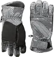 [Obermeyer] Kids Unisex Cornice Gloves (Big Kids) Grey Bit Camo MD