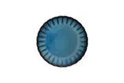 Casa Domani 20 cm Solare Durable Porcelain Stoneware Plate Collection - Azure