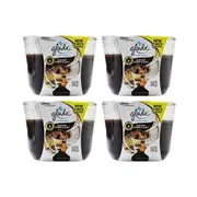 Glade 3 Wick Candle Elegant Amber & Oud 193g x 4 Pack