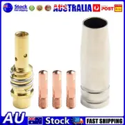 Mig Contact Tip Consumables 5PCS MIG Welding MB15 15AK Contact Tip 0.8/1.0/1.2mm