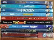 9 Disney Blu Ray LOT w SLIPCOVERS MARY POPPINS RETURNS STEELBOOK Dumbo DORY Cars