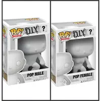 在飛比找蝦皮購物優惠-用 Funko Pop Diy 男性女性人物製作自己的超級英