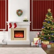 Christmas LED Flame Lamps Simulated Fireplace Light Lamps Flame Effect Light