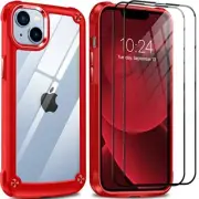 iPhone 14 Max 5G 6.7" Case Clear Hard Back Soft Bumper Shockproof Tough Cover