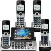 VTech IS8251-4 Business Grade 4-Handset Expandable Cordless Phone for Home Offic