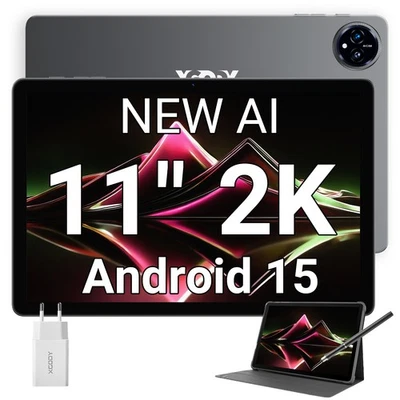 2025 New Android 15 11 inch Tablet Octa core 16GB RAM+256GB ROM Dual Camera IPS