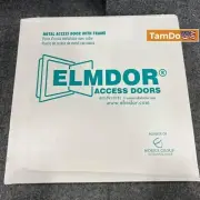 ELMDOR Dw10x10pc-sdl 10" X 10" Steel Hinged Metal Wall Or Ceiling Access Panel