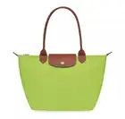 Longchamp Le Pliage Medium Recycled Canvas Tote Shoulder Bag ~NIP~ Green