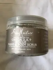 Shea Moisture Omega3,6,9 Rescue Hand & Body Scrub 12oz