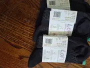 3 PAIR COURIER LoFI SOCKS BLACK NIP Size M Men 6-8.5 Women 7-9.5 GREAT PRICE !