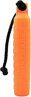 HUNTMARK Dog Bumpers – Standard Dog Fetch Trainer for Hunting and Sporting Dogs – Dog Training Dummy with Textured Pattern – Color-Spectrum Dog Retrieving Bumpers – 12 x 2-inch