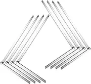 MorningRo 8 Pcs 25" Hangrails File Cabinet Rails Contains 4 Lefts 4 Rights Completes 4 Drawers Compatible with Hon July 1, 1996 and Current 530 Series and 500 Series Files Metal Vertical File Drawers