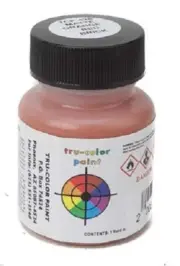 Tru-Color Paint # 426 Sprayable Matte Paints -1oz 29.6mL Orange/Red Brick A MIB