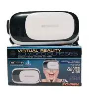SYLVANIA Virtual Reality 3D Video Glasses MODEL SPVR100-B