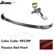 Fits 22-25 Honda Civic Hatchback IKON #R539P Passion Red Pearl Trunk Spoiler ABS (for: Honda Civic)