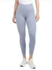Danskin Ladies High Rise Brushed Legging - Nebula Blue, Extra Small - 7s1
