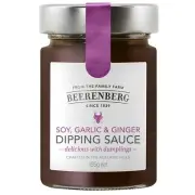 NEW Beerenberg Soy Garlic and Ginger Dipping Sauce 195g
