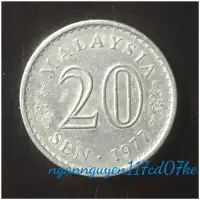 在飛比找蝦皮購物優惠-1967-1988 年馬來西亞蓮花收集硬幣