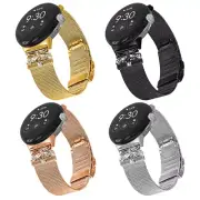 For Google Pixel 2 Stainless Steel Mesh Watch Band Strap Bracelet Replacement