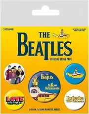 Pyramid International BP80477 The Beatles Yellow Submarine Badge, Multi-Colour, 10 x 12.5 x 1.3 cm