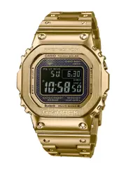 Casio G-Shock 35th Anniversary All Gold Metal Watch GMW-B5000GD-9DR StainlessSteel Tough Solar 4549526207556