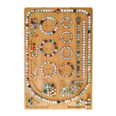Beading Board Jewelry Designing Plate Craft Tray Jewelry Making Accessory