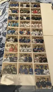 1996 SELECT Baseball Team Nucleas Insert Complete 28 Card Set HTF Rare NRMT-MINT
