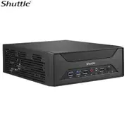 SHUTTLE XH270 Slim Mini PC 3L Barebone - Support Intel KBL&SKY CPU, 4x 2.5' HDD/SSD bay (RAID), 2xLAN, HDMI, DP, VGA, RS232, 2xDDR4, M.2 2280, 120W