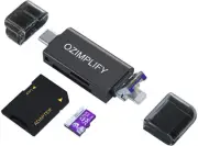 2TB SD Card Reader USB Type C USB 3.0 OTG Memory Adapter Portable 2 Slots for Ip