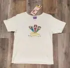 NWT 90s Y2K Vintage Cartoon Network Powerpuff Girls Babydoll Shirt Sz XL Glitter