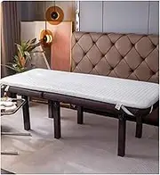 White,60 * 180 * 7cm,7Cm Thick Memory Foam Mattress Topper Massage Bed Without Holes Soft Comfortable Mattress Pad Square Head for Spa Footmassage Facial Carespa Tattoo