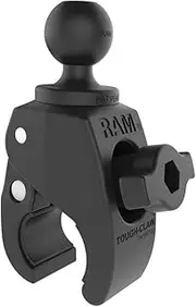 RAM MOUNTS RAP-B400U RAM MOUNTS [Base 1.0 inch] Tough Claw S [1 inch] Compatible Diameter Diameter 0.6-1.5 inches (15.9-38.1 mm), Compatible with Oval Pipes, Motorcycles, Bicycles, GoPro,