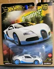 2025 Hot Wheels - CAR CULTURE HAMMER DROP - BUGATTI VEYRON [WHITE] NEAR MINT